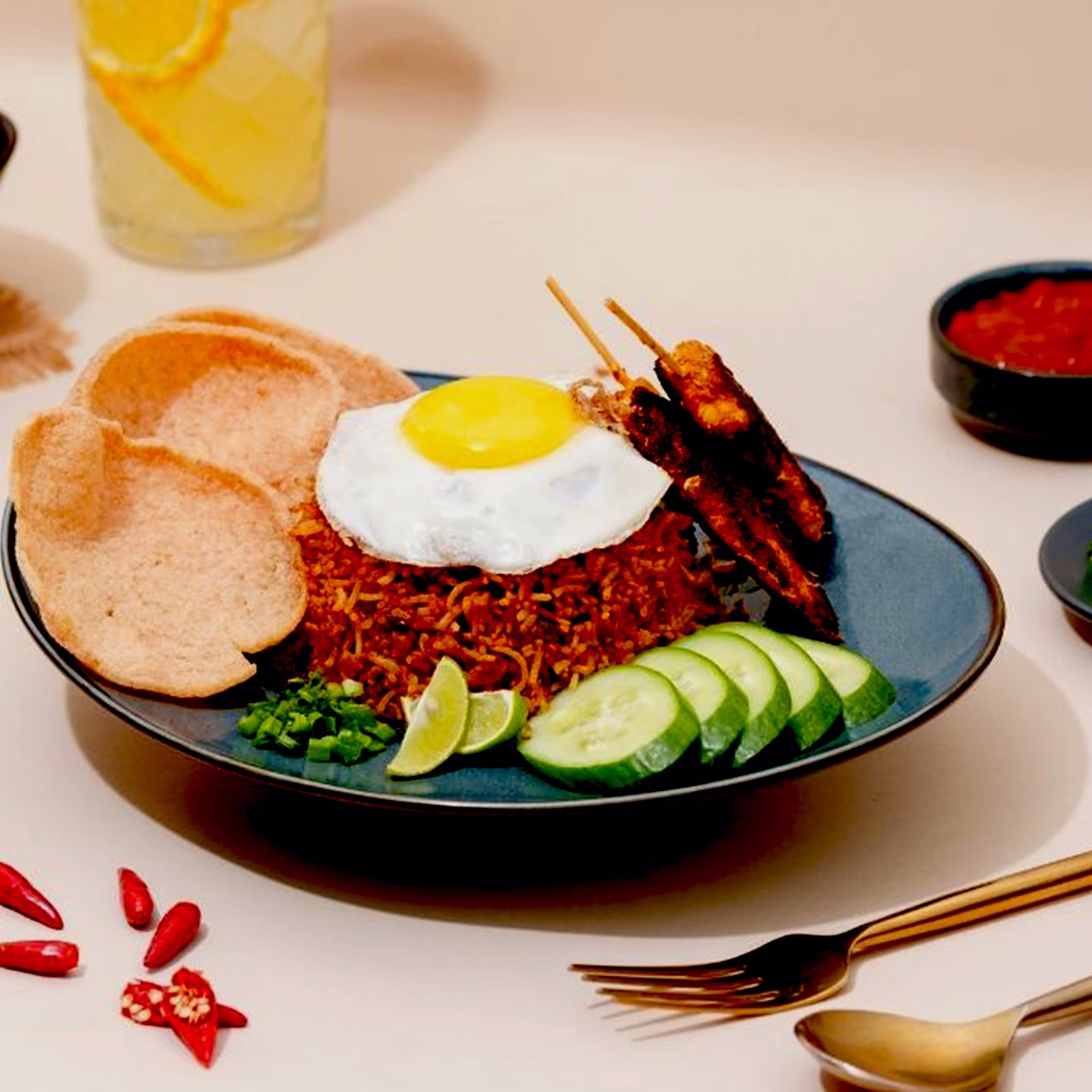 Chicken nasi goreng from M Kitchen